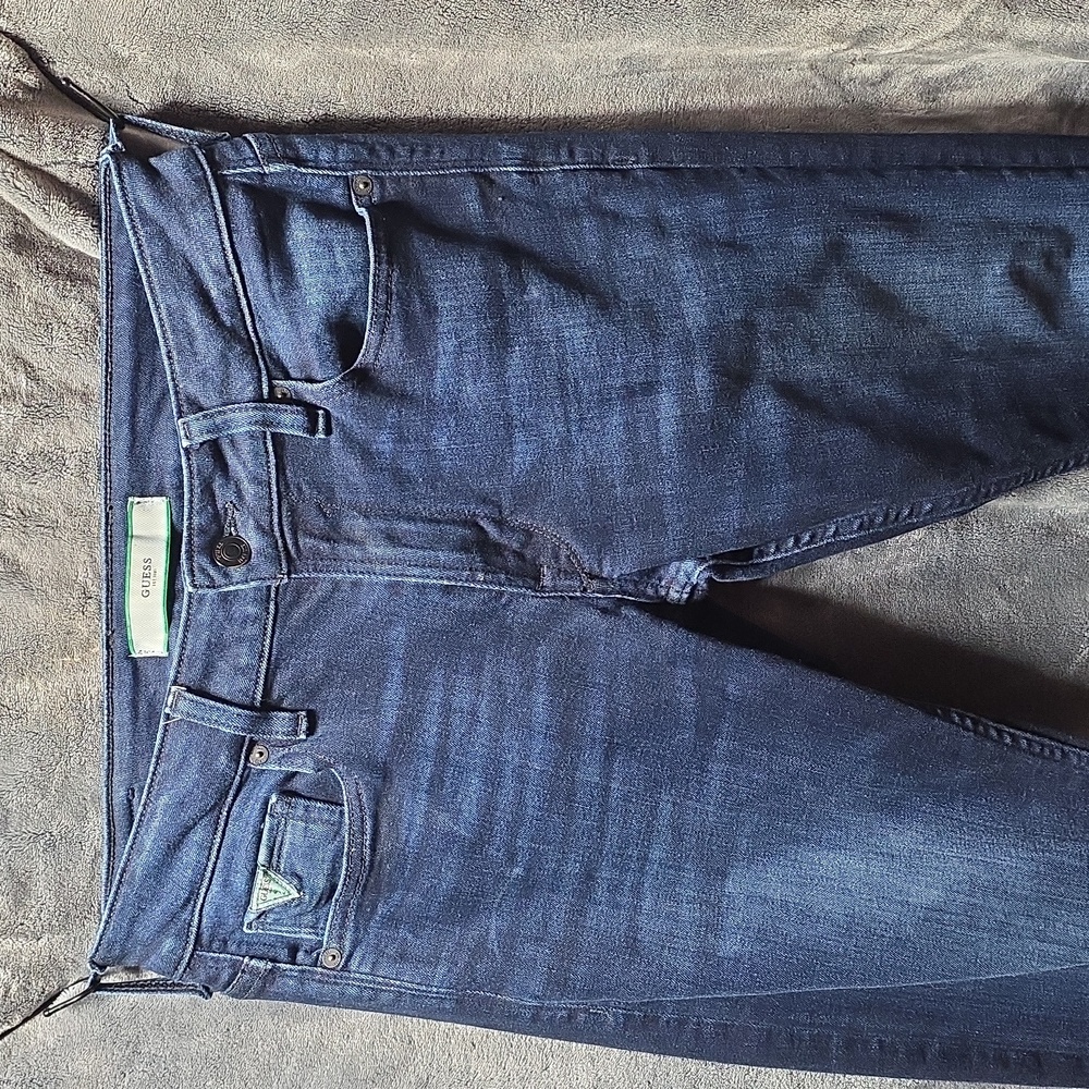 Guess Men's Dark Blue Skinny Jeans for MEN - Size 31 - Like New